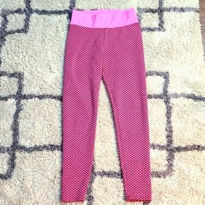 Pink Butt Lifting Leggings Size Medium